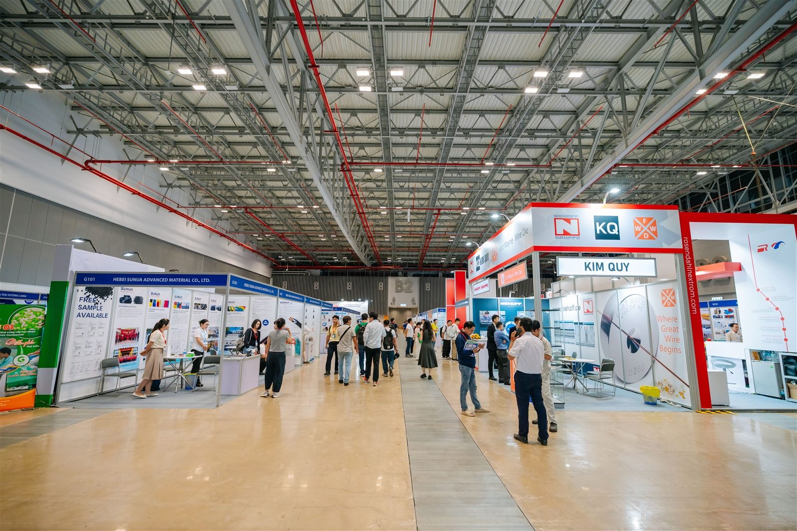 Vietnam exhibition floor