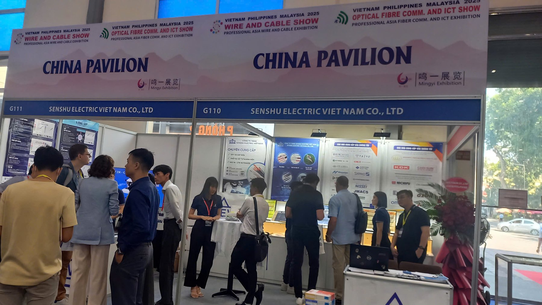 Vietnam booth display